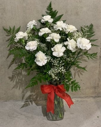 Carnation Creation vase arrangement